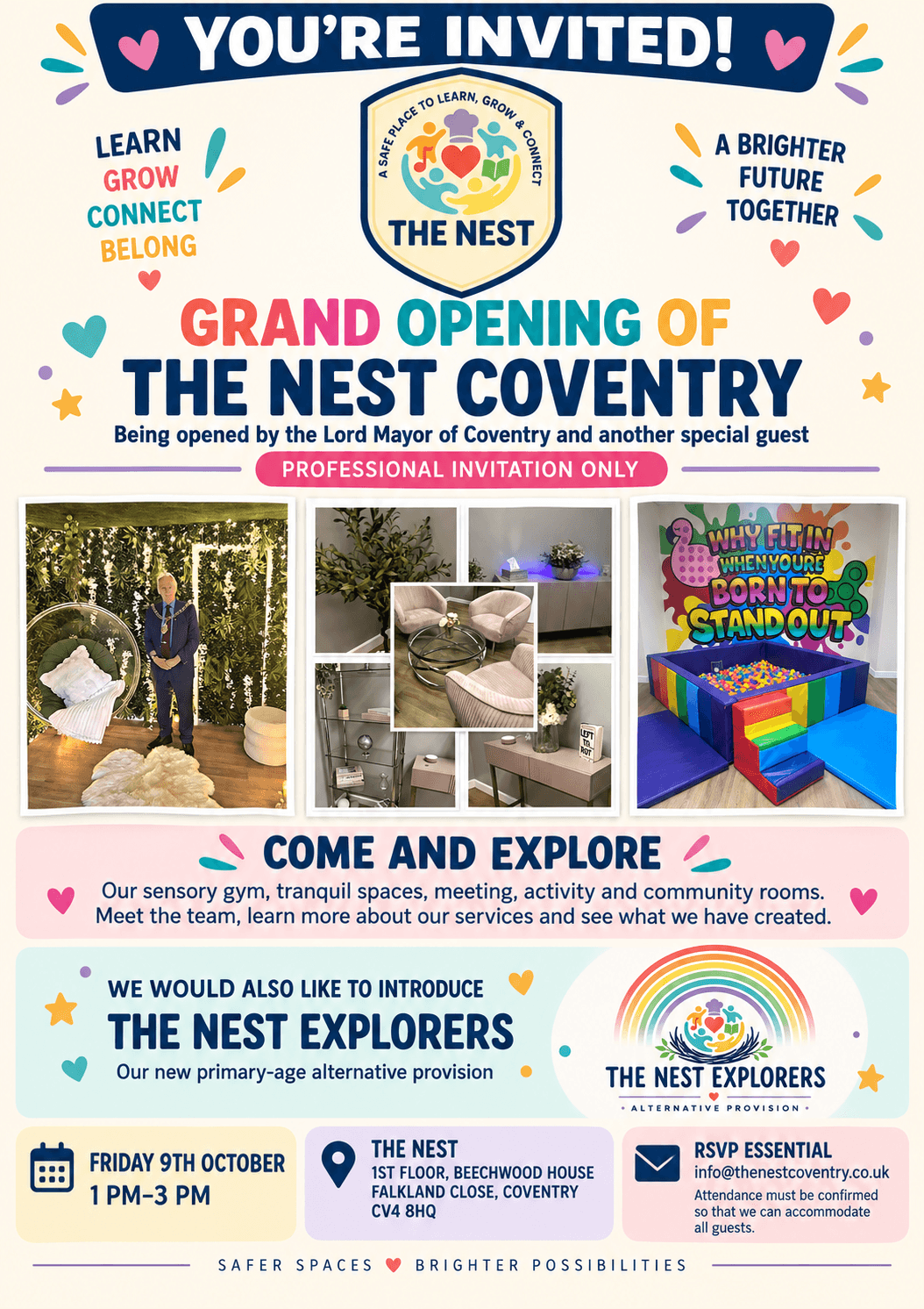The Nest Coventry to open new community hub and alternative provision — Coventry news photo